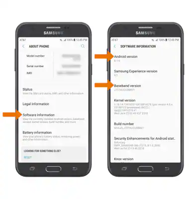 Software Update on Samsung Galaxy J7 V