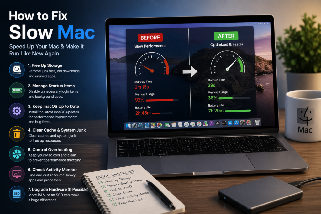 How to Fix a Slow Mac: A Complete Guide How to Fix a Slow Mac