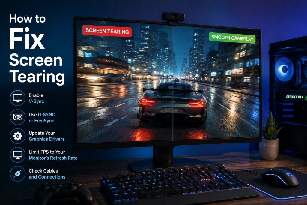 How to Fix Screen Tearing: A Complete Guide how to fix screen tearing