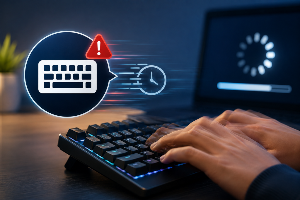 how to fix keyboard delay